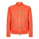 Orange Color High Quality Winter Fashion Leather Jackets For Gents
